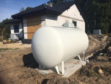 Zbiornik na gaz płynny naziemny 2700 l