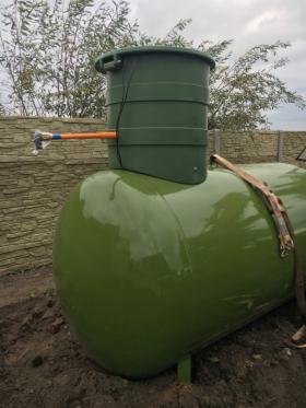 Zbiornik na gaz płynny podziemny o poj. 2700