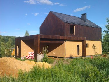 Domy szkieletowe, budowa z akcentem...