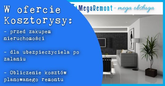 kosztorysy, porady remontowe, ekspertyzy mieszkań