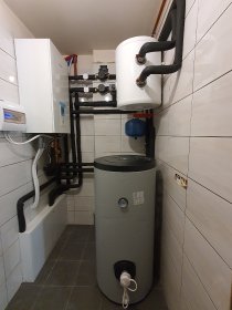 Panasonic Aquarea SPLIT 5 kW Co +CWU 200 litrów