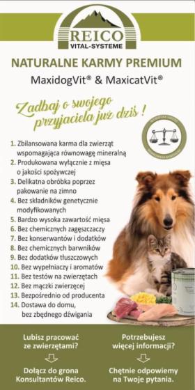 Karma dla zwierząt domowych od Reico Niemcy