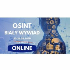 Szkolenie online - OSINT -biały wywiad