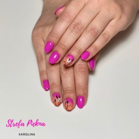 Żel na naturalnej płytce