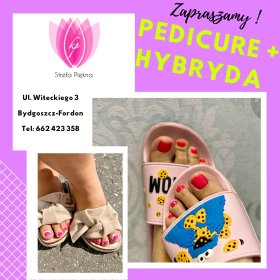 Pedicure Spa + kolor (hybryda na stopach)