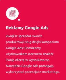 Kampanie reklamowe Google Ads