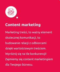 Content Marketing i Copywriting