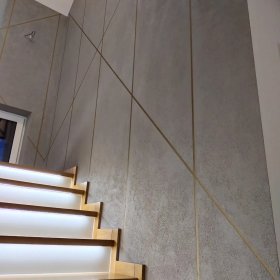 Tynk dekoracyjny typu beton architektoniczny