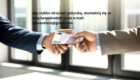 Pilna pożyczka i inwestycja