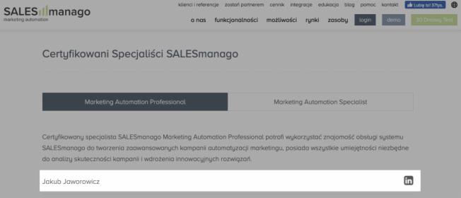 Marketing Automation Specialist - SalesManago