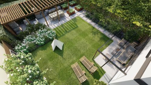 Projekt ogrodu, kostki brukowej, Architekt Krajobrazu