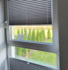 ROLETY PLISOWANE do okien klasycznych oraz dachowych.