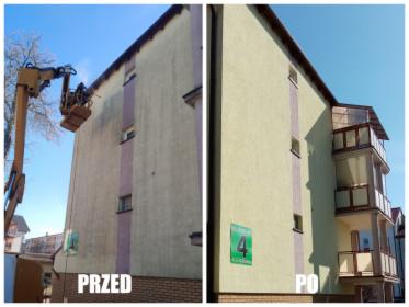 Mycie elewacji