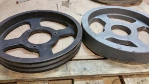 ZLECĘ przetoczenie kół żeliwnych, 480mm