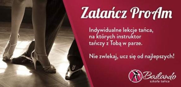 ProAm Dla Partnerow Czyli Taniec z trenerka w parze