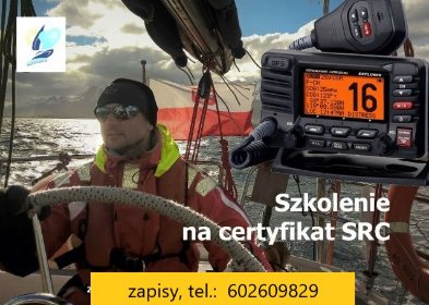 Licencja SRC, szkolenie z obsługi radiotelefonów VHF z DSC