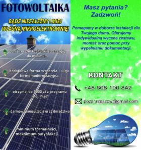 Montaż paneli fotowoltaicznych