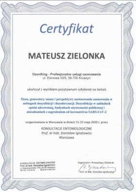 OZOZNOWANIE - SKUTECZNA METODA DEZYNFEKCJI