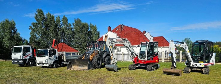 Wynajem Sprzętu Budowlanego wraz z Operatorem.