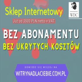 Sklepy internetowe od 3500 zł - strony internetowe - marketing