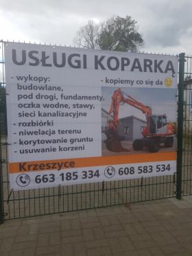 Usługi koparka