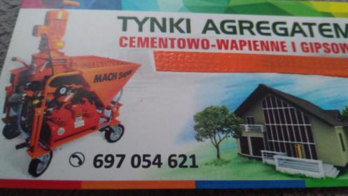 wykonam tynki maszynowe