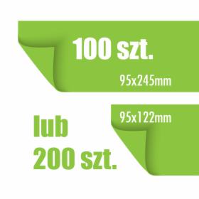 NAKLEJKI 100 lub 200 szt. sitodruk, super trwałość