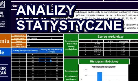 Analiza statystyczna / Finansowa - wersja Excel