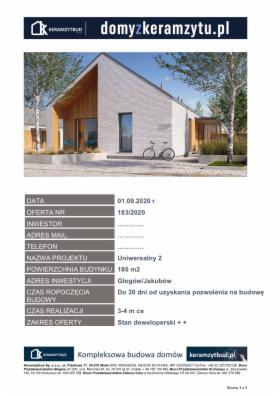 Bezpłatnie wycenimy dla Ciebie budowę Twojego domu