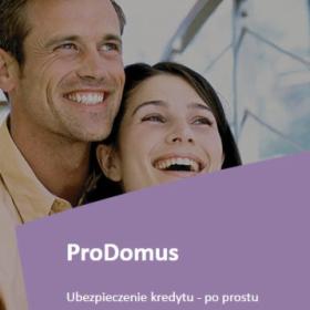 "ProDomus" jest bardzo prostym oraz przejrzystym ubezpieczeniem, przeznaczonym dla kredyto