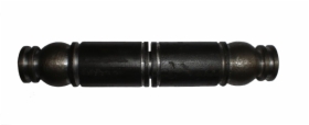 Zawias zdobiony (ozdobny), toczony kryty z kulką, średnica 25 mm, długość 155 mm