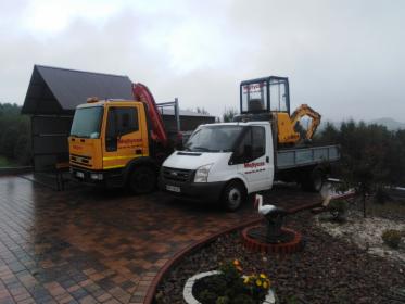 Rozbiórki. Usługi koparką i hds