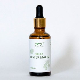 Olej z pestek malin nierafinowany zimnotłoczony 50ml