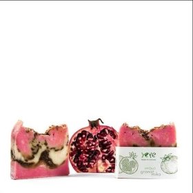 Mydło 100% naturalne ręcznie robione granat i mika