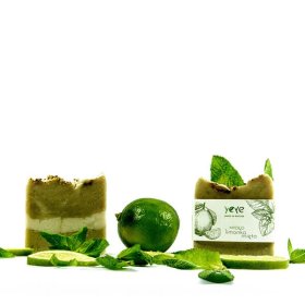 Mydło 100% naturalne ręcznie robione limonka i mięta