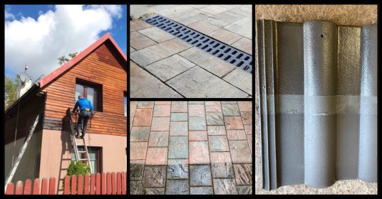 500bar Mycie kostki, dachów z blachy i dachówki czyszczenie 500bar