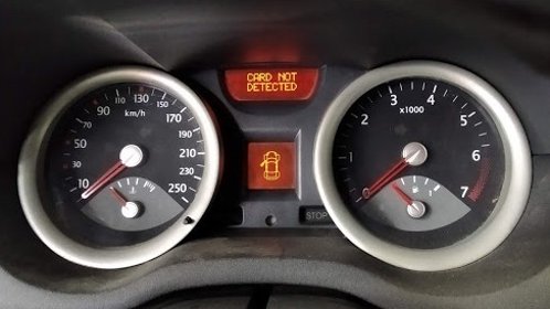 Naprawa Renault Megane II Scenic II - Card not Detected Naprawa Renault Megane II Scenic II - Card not Detected