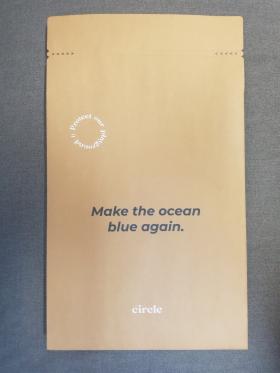 Torby papierowe z nadrukiem (np. z recyklingu)