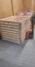 Skrzyniopalety drewniane