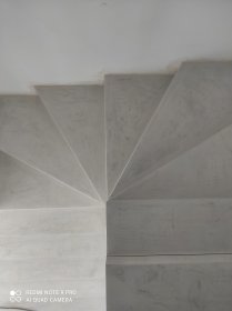 Schody z mikrocementu