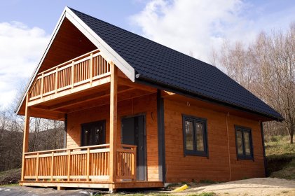 Domy letniskowe całoroczne, konstrukcja szkieletowa