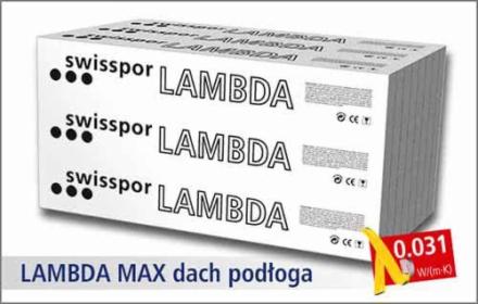 Styropian grafitowy Swisspor Lambda Max 80 031