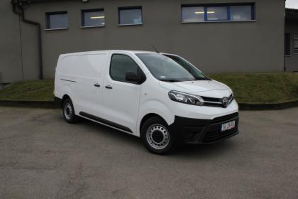 Wynajem mniejszy samochód dostawczy blaszak Toyota Proace Furgon LONG, dł paki 2.8m