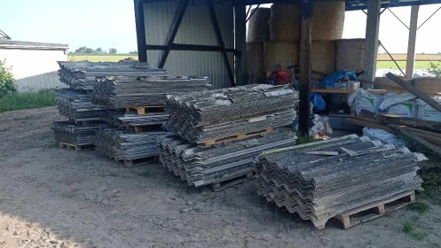 Oferujemy wywóz odpadów zawierających azbest