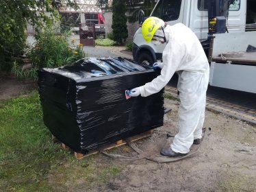 Odbiór i unieszkodliwienie odpadów zawierających azbest