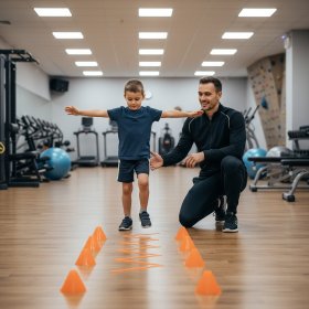 Trening motoryczny z dzieckiem