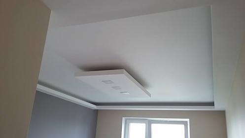 sufity podwieszane, ścianki działowe