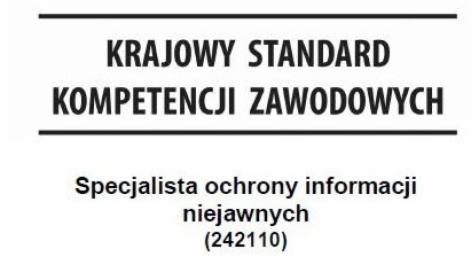 Szkolenie Specjalisty Ochrony Informacji Niejawnych - kod zawodu 424110