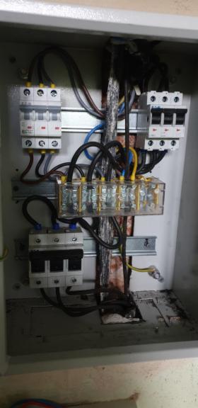 Modernizacja lini WLZ pion budynku