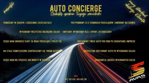Auto Concierge - opiekun Twojego samochodu